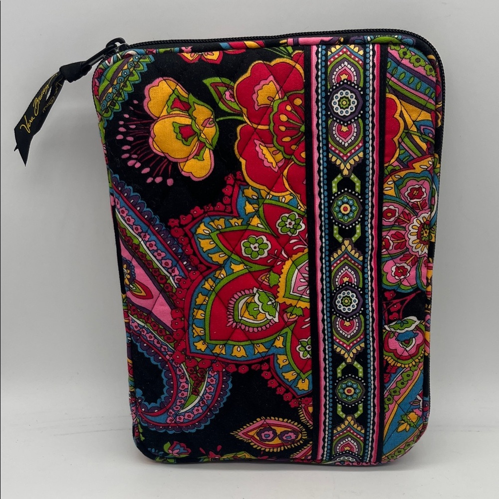Vera Bradley zip bag 8.5 x 6.5 tech storage, or Fits Fire HD 8 Tablet
